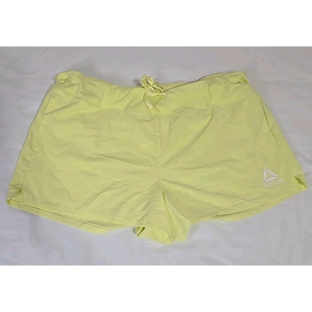 Reebok Women's XXXL Shorts Yellow Athletic